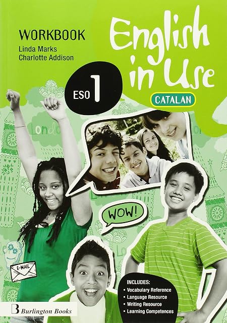 Portada de ENGLISH IN USE 1 ESO WB CATALAN ED.14 Burlington Books