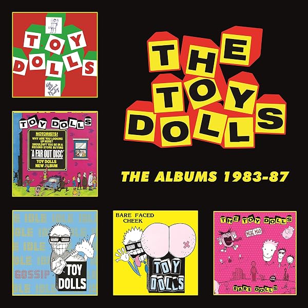 洋楽 Toy Dolls The Albums 1989-93 5CD Boxset The Albums 1989-93: 5cd Clamshell Boxset: The Toy Dolls, The Toy