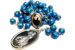 CHAPLET DIVINE MERCY Saint Faustina Kowalska True Relic Chaplet Apostle Divine of Mercy Miraculous Medal Jesus I Trust in You Chaplet Three O' Clock Prayer Poland Polish Novena