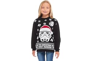New Camp Ltd Boys Girls Kids Children Unisex Christmas Xmas Knitted Novelty, Retro, Elf, Football Jumper Sweater Christmas Xmas 2019 Exclusively to for Ages 2-14 Years