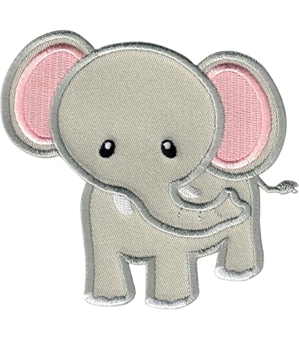 Mono-Quick Barboncino di Ciniglia animale - Toppe Termoadesive Patch Toppa Ricamate, Misura: 6,9 x 5,5 cm
