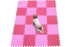 YIMINYUER® 20 Teilige (30cm×30cm×1cm Einzelstück), Puzzlematten Baby, Puzzlematte Spielmatte, Babys Puzzle Matten, Kinder Spielmatten R03R09G301020