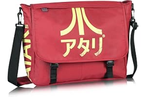 ATARI Meroncourt BIO-MB221005ATA torba listonoszka z japońskim logo, czerwona (Crimson Red)