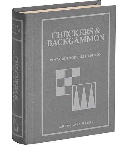 WS Game Company Chess Vintage Bookshelf Edition, Classic Strategy