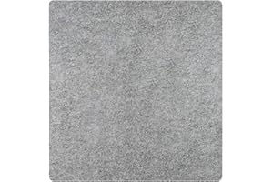 Meeqiao, Coperta per Stiratura in Lana, Coperta per Stirare sul Tavolo, Portatile per Stiratura di Abbigliamento (33 * 35CM)