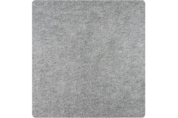 MEEQIAO Ull strykdyna pressmatta, 1,5 cm tjock, 100 % Nya Zeeland ull, 33 x 34 tum
