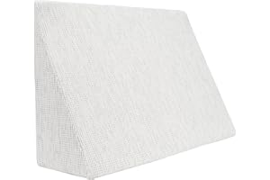 ‎FORMALIND Der Fantastische Minikeil für Wohn- und Schlafzimmer, Lesekissen, Relaxkissen, Rückenlehne, Bauchkissen//Keilkissen zum Liegen und Sitzen (5 Farben zur Auswahl) (weiß)