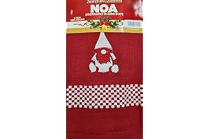 il dolce stile della tua casa Strofinacci canovacci di Natale Pacco da 6 Pezzi Assortito 50x70 Puro Cotone