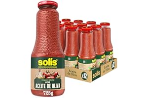 SOLÍS Solis Salsa de tomate FRASCO OLIVA 12 x 725 g