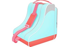 ‎VENTCY VENTCY Inline bag, ski boot bag for children, roller skates bag, bag for inline skates, bag for ice skates, skate bag for children/adults (up to 28 to 43 (EU))