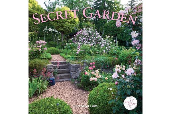 Secret Garden Wall Calendar 2025