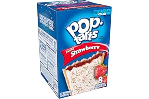 Kellogg's Frosted Strawberry Pop Tarts (Crostate Pop Di Fragole Glassate Di Kellogg) 416 gm