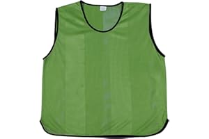 Sterling Sports® Training Bibs Sports Mesh Bibs Football Soccer Rugby Sports Bibs Function Party Outdoor Bibs- Pack of 10 Bibs