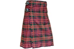 ALL KILTS SPORTS Schottischer traditioneller 8 Yards & 16 Oz Tartan-Kilt – Kilts für Herren