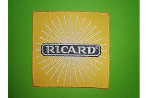 CEEBOO A667 PATCH ECUSSON R I C A R D CARRE 8 * 8 CM