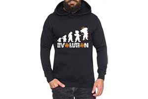 WHYKIKI Evolution Nerd Sweat à Capuche pour Homme One Goku Dragon Master Son Ball Vegeta Turtle Roshi Piece Golds DB