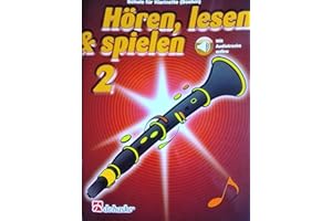 Hören, Lesen & Spielen - Schule für Klarinette (Böhm) Band 2 mit Online-Audio - für Boehm-Klarinetten ISBN: 9789043161664 + hochwertiger Soundman Durchziehwischer für Klarinette