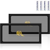 thumbnail: YIMATEECO 4stks PC Stofilters 360mm - Magnetische Ventilator Filters Voor Computer Behuizing | Zwart 50 Mesh