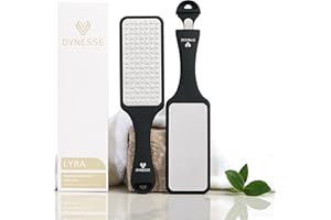 ‎DYNESSE DYNESSE 3-in-1 Hornhautentferner Hornhautfeile Fußfeile Hornhautraspel. Mini-Feile. Keine Schnittgefahr. Professionell. Edelstahl Laser-Cut. Premium Hornhauthobel Raspelfeile Hornhaut entfernen Fuß