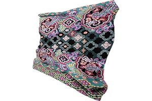 TINTORIA FINISSAGGIO 2000 Scaldacollo Made in Italy Multifunzionale - Fascia Sportiva - Snowboard,Sci, Corsa - Uomo e Donna - in Tessuto 100% di Origine Naturale