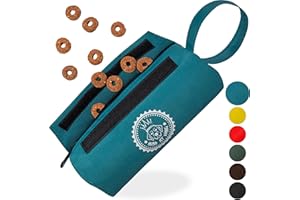 HUND IST KÖNIG Smoczek Premium Retriever dla psów, smoczek do karmy dla psów, idealna torba na karmę do szkolenia psów lub edukacji szczeniąt