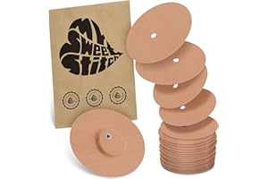 ‎MYSWEETSTITCH MySweetStitch - 25 x Dexcom G7 Pflaster mit Belüftungsloch, Overpatch Ø 65mm hautfreundlich, wasserfest, atmungsaktiv, Made in Germany, Beige