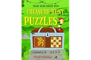 Treasure Hunt Puzzles: Engage Your Brain to Work Through These Awesome Adventure Puzzles, Under the Sea, to the Moon and More.