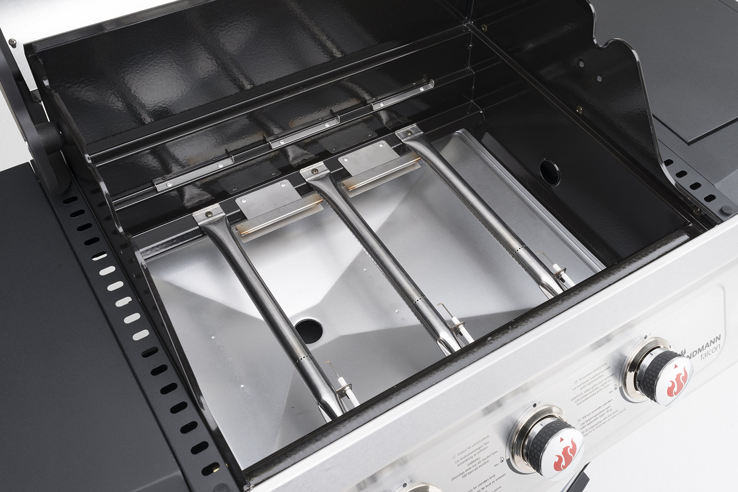 Copertura Bruciatore In Acciaio Inox 1.4301 Per Barbecue Landmann Miton 2.0 – 3.1 – 4.1 (40x10 Cm)