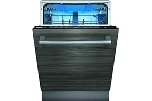 Siemens SX75ZX49CE iQ500 Vollintegrierter Geschirrspüler / C / 75 kWh / 2660 L/Jahr / Zeolith Trocknung / Smart Home kompatibel via Home Connect / glassZone im Oberkorb