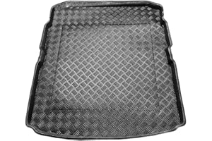 M MOTOS Mata bagażnikowa z PE pasuje do Skoda Superb III 2015-2023 Zwiększ komfort podróży dzięki wytrzymałej macie bagażnikowej - mata do bagażnika na każdą pogodę, ochrona przed zabrudzeniami