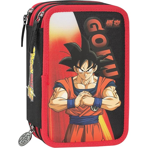 Comprar Dragon BALL SUPER Estuche Escolar Ovalado Oficial Ball, Ideal Para Guardar Papelería, Con Separador Interno Sujetadores Elásticos Y Cierre Práctico Cremallera, 22 X 7H 9,5 Cm? Comparar En