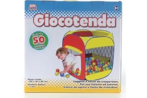 Kidz Corner- Giocotenda con 50 Palline, Multicolore, 393483