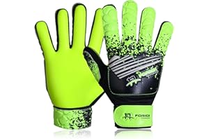 Foriox International Football Goalkeeper Gloves For kids Boys Youth Children Adults Soccer Goalie Glove with Super 3mm Grip Latex Palms Available In Bright Eye-Catching Colors