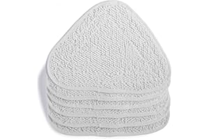 Supremery 6X Bonnettes Microfibre Lingettes Remplacement avec Vileda Steam Balai Vapeur Chiffons