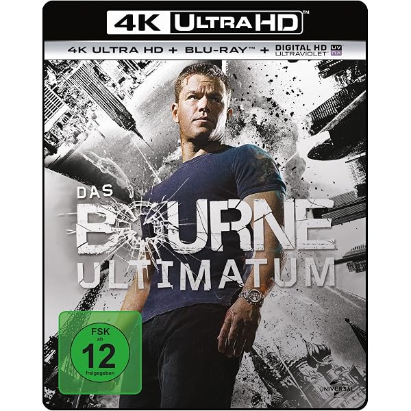 The Bourne Trilogy - Steelbook - Universal 100th Anniversary