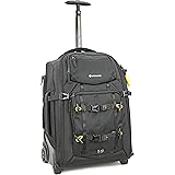 amazonbasics convertible rolling camera backpack