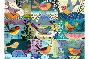 "Festival of The Nine Birds" - A 1000-Piece Jigsaw Puzzle by Cross & Glory