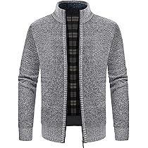 Unilarinna Herren Trachtenjanker - Strickjacke Mit Reißverschluss Und Kragen