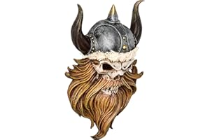 Design Toscano the Skull of Valhalla Viking Warrior Wall Statue