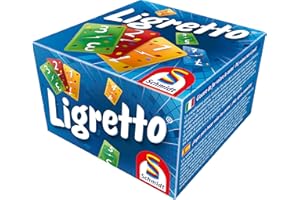 Schmidt Spiele 01107 Ligretto Bleu, Jeu de Cartes Tactique passionnant