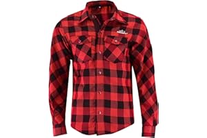 PROANTI Koszula motocyklowa z ochraniaczami