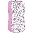 SwaddleMe by Ingenuity Pod - Size Newborn, 0-2 Months, 2-Pack (Dainty Flowers)