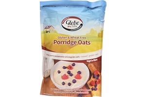 Glebe Farm Porridge Oats Gluten Free 450 g (Pack of 1)