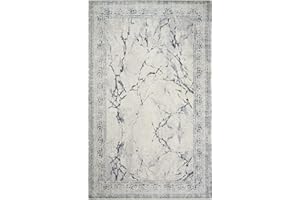 PIXI ATELIER Pixi Pixel Collection Alfombra para salón, pasillo, lavable, antideslizante, moderna alfombra de cocina y dormitorio, lavable y para salón (Zeta, 120 x 180 cm)