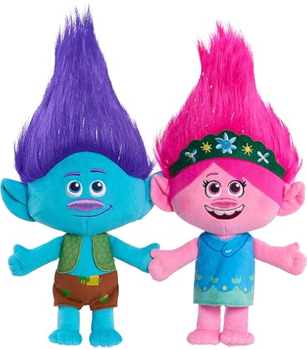 DreamWorks Trolls Branch Doll with Removable Vest and Shorts