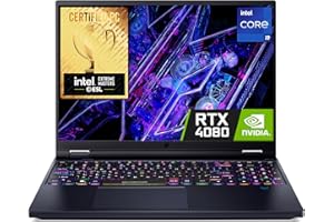Acer Predator Helios 16 PH16-72 Gaming Laptop - Intel Core i9-14900HX, 16GB, 1TB SSD, NVIDIA GeForce RTX 4080 12, 16" WQXGA 250Hz DCI-P3 100% MiniLED, Windows 11, Black