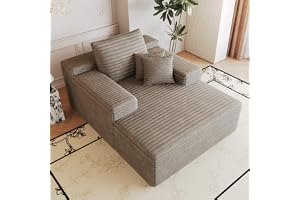 Arhatreya Modulär soffa 115 x 159 cm gjord av manchester, djupsits, komfort schäslong