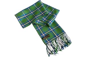 CJ Apparel Écharpe pour homme Motif tartan népalais