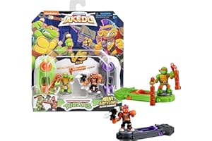 Légendes d’Akedo Tortues Ninja. Coffret duel Combattants miniatures