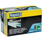 Rapid Zımba teli Tip 140, 6 mm zımba, 5000 adet b&uuml;y&uuml;k paket, ahşap ve folyolar i&ccedil;in yassı tel kıska&ccedil;lar